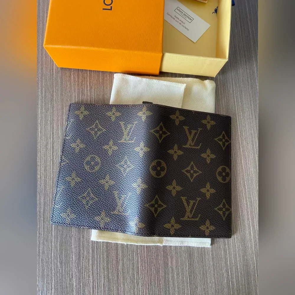 Louis Vuitton Brown Monogram Passport Cover